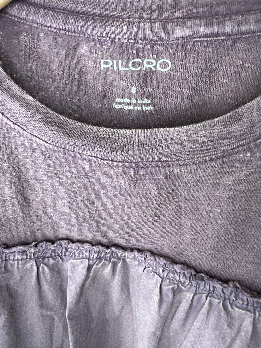 Pilcro Reworked Ruffle-Sleeve Top - Picture 3 of 3
